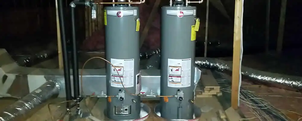 Tankless water heater installation for home hot water in Denver, CO